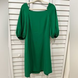 Banana Republic emerald shift dress
